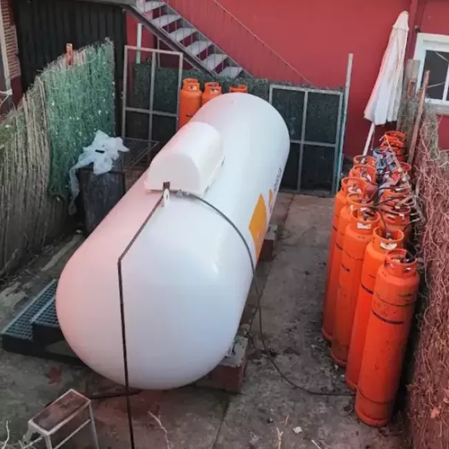 Instalación de depósitos GLP