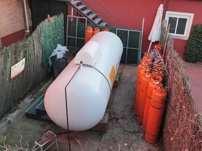 Instalación de depósitos GLP